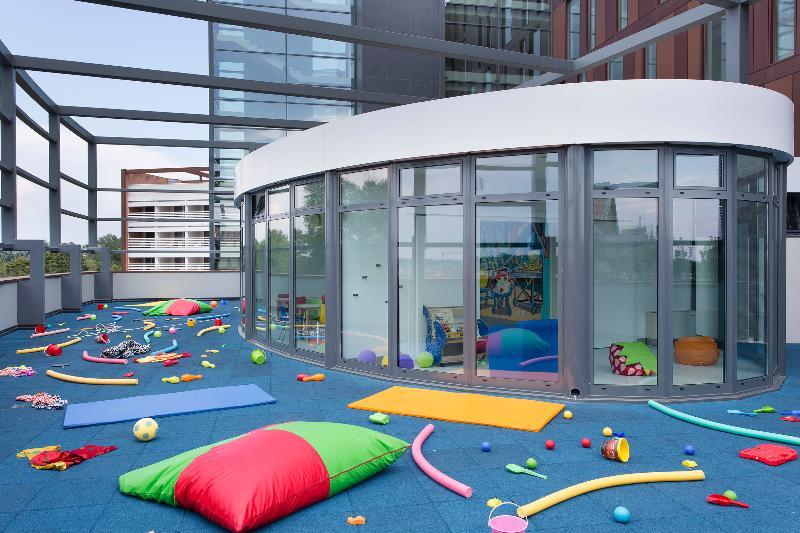 Almar Jesolo Resort & Spa Esterno foto The rooftop play area